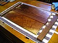 Panel and Frame Ready for Assembly
